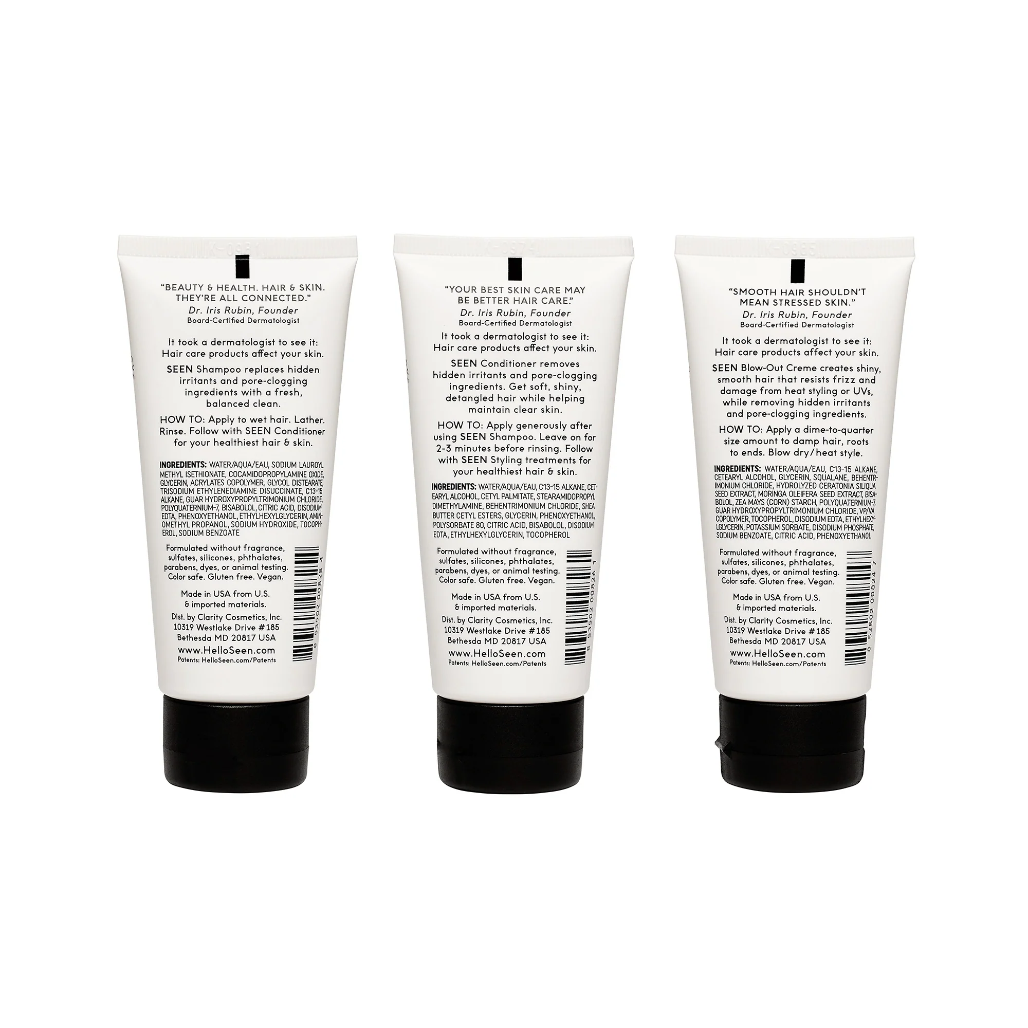 SEEN Travel Trio, Fragrance Free - Image 4